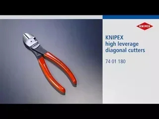 Tronchese diagonale KNIPEX 180 mm taglio forte moltiplicazione di forza