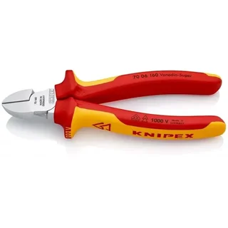 Tronchese diagonale KNIPEX 160 mm isolamento 1000V elettricista professionale