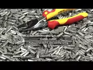 Tronchese per cavi elettrici professionale WIHA 43666 VDE 1000V a molla regolabile