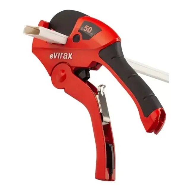 Virax PC 50 Plastic Pipe Cutter - Ref. 215050 - Precise Cutting Tool