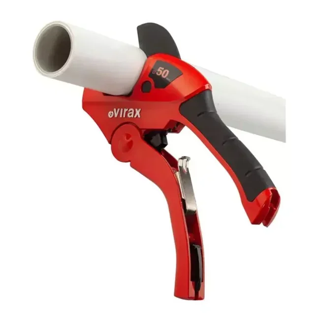 Virax PC 50 Plastic Pipe Cutter - Ref. 215050 - Precise Cutting Tool