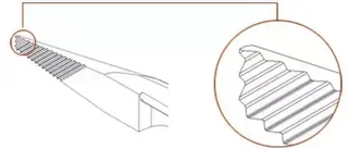 Pinze semitonde elettriche Wiha 27425 - becchi curvi 40° isolati 1000V
