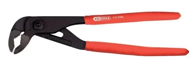 KS TOOLS 10-inch 250mm Chrome Vanadium Adjustable Wrench DIN 8976