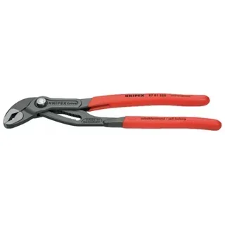 KNIPEX Cobra Adjustable Water Pump Pliers 250mm Jaw Opening 46mm Pipes Nuts