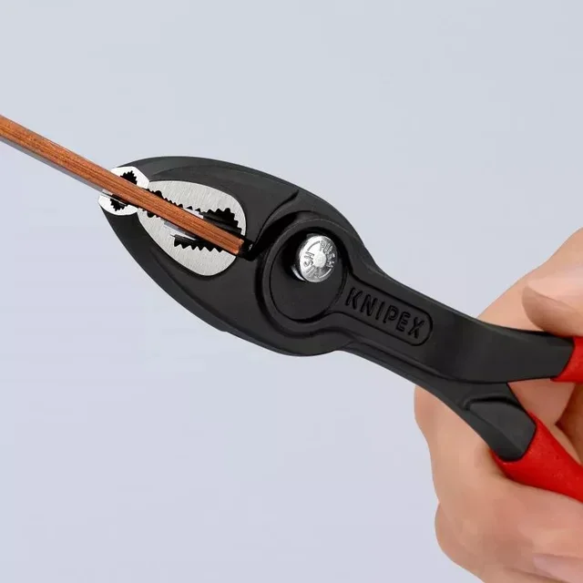Pinza multiuso frontale Knipex TwinGrip 82 01 200 – Presa universale 4-22 mm