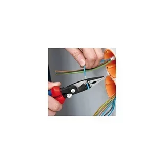 KNIPEX 1396200 Multifunktions-Elektrozange - 6-in-1 Kabelschneider