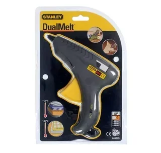 Pistola per Colla a Caldo Stanley GR25 Doppia Temperatura Stick Standard e Hotmelt