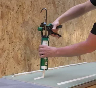 Pistola per Silicone TEC7 Multigun 12-25/1 Professionale Regolabile