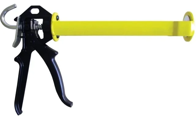 Pistola per Silicone in Metallo ING A040050 Cartucce 175-300ml