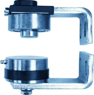 Gate Hinge Ø 70 mm Bichromated Steel Adjustable Screw-on MANTION 25072