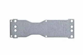 Plaque de montage A120 VACHETTE pour ferme-porte DC300 acier galvanisé