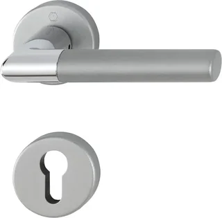 Placa de Empuje Puerta Lecce HOPPE Aluminio Anodizado 389