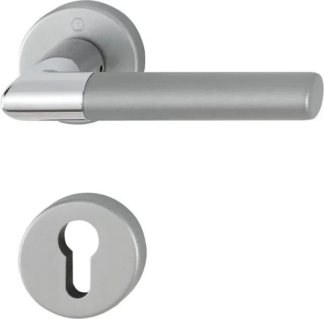 Placa de Empuje Puerta Lecce HOPPE Aluminio Anodizado 389