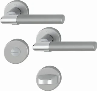 Placa de Empuje Puerta Lecce HOPPE Aluminio Anodizado 389