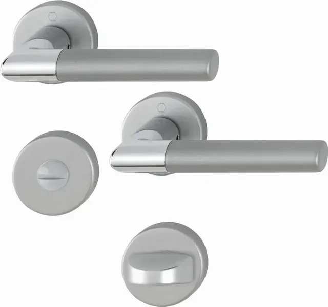 Placa de Empuje Puerta Lecce HOPPE Aluminio Anodizado 389