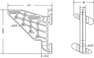 Plaque PVC NICOLL APLAQ habillage rive bandeau Belriv System