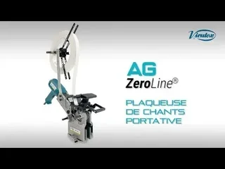 Plaqueuse de chants portative AG-Zeroline VIRUTEX 5200601 - Technologie ZeroLine joint invisible sans colle