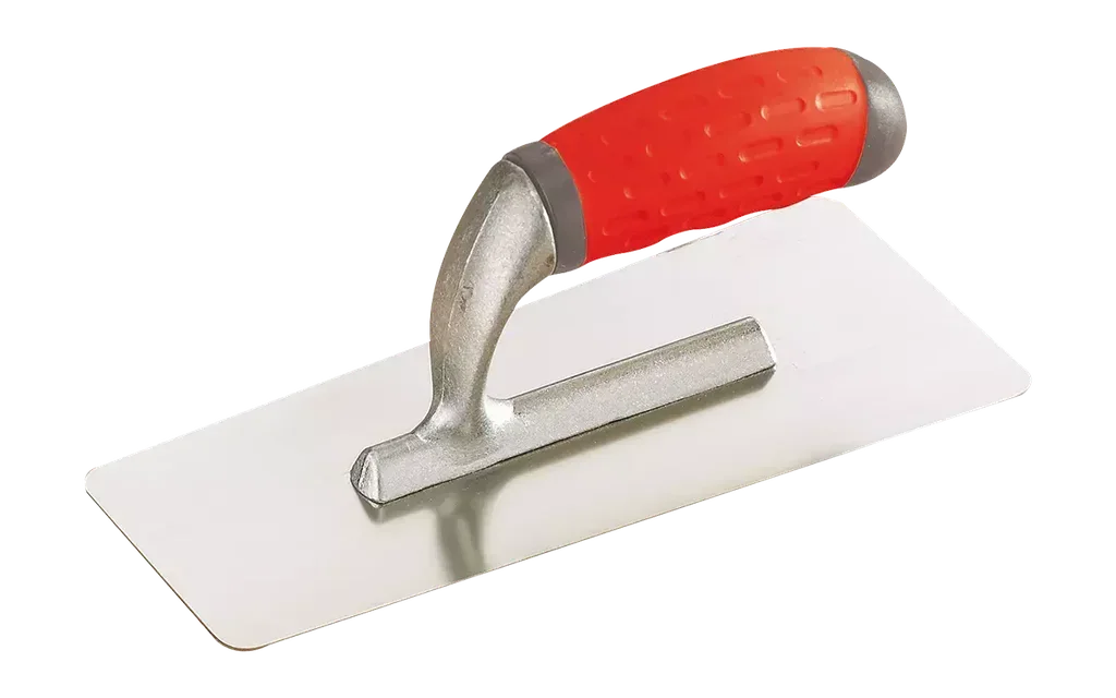 Trapezoid Stainless Steel Trowel 20x8 cm - Professional Smoothing Tool