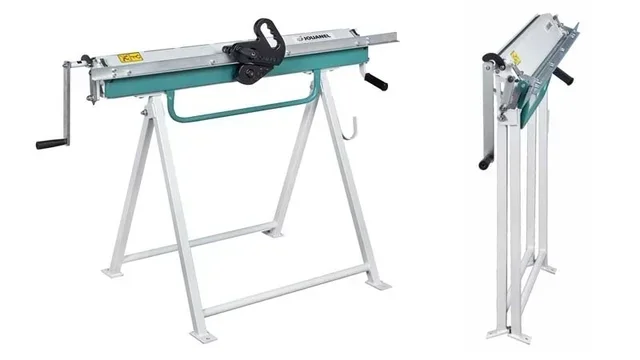 Plieuse de chantier repliable 1m JOUANEL PCL1020A - 39kg, pliage 143°