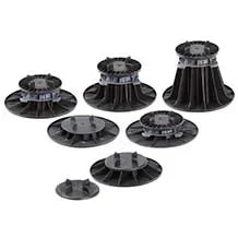 Adjustable PVC Joist Support SOPREMA 40-67 mm for Wood Composite Decking - Ref. 00033960