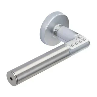 Maniglia con codice cromata sinistra Velvet 4320 - Blocco elettronico