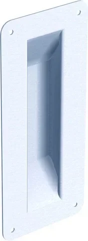 Poignée cuvette tôle emboutie 1290 MANTION SA 200x90 mm acier zingué