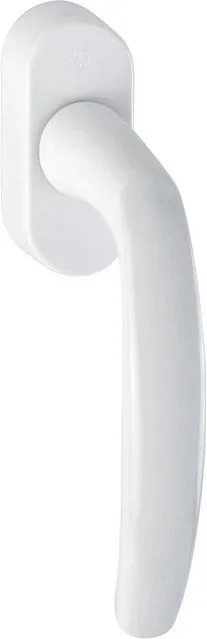 Poignée fenêtre HOPPE Atlanta Secustik VarioFit carré 9/19 mm blanc RAL 9016