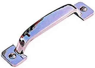 Poignée de meuble design chromée VACHETTE 2126 entraxe 104 mm