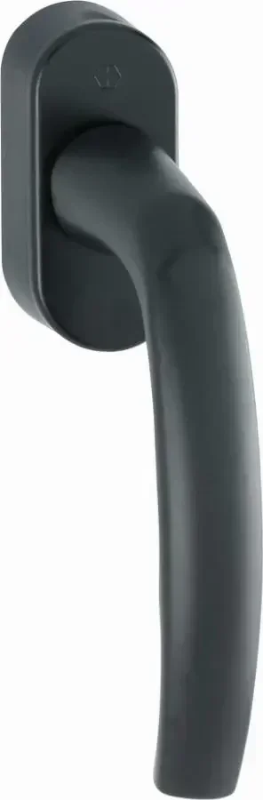 Poignée fenêtre oscillante HOPPE Atlanta Secustik noir mat carré 32/42mm