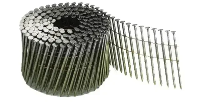 Clavos anillados galvanizados 2,1x38 mm para clavadora PAL50 AERFAST - Caja de 15750 clavos