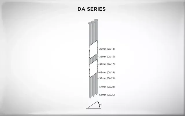 Clous finition DA SENCO DAEPB 15-50mm ameublement moulures bois