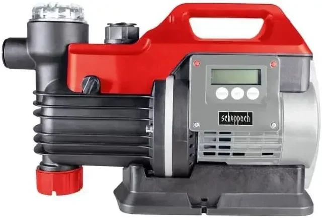 Pompe arrosage Scheppach GP1000JET LCD 1000W 4400 l/h automatique