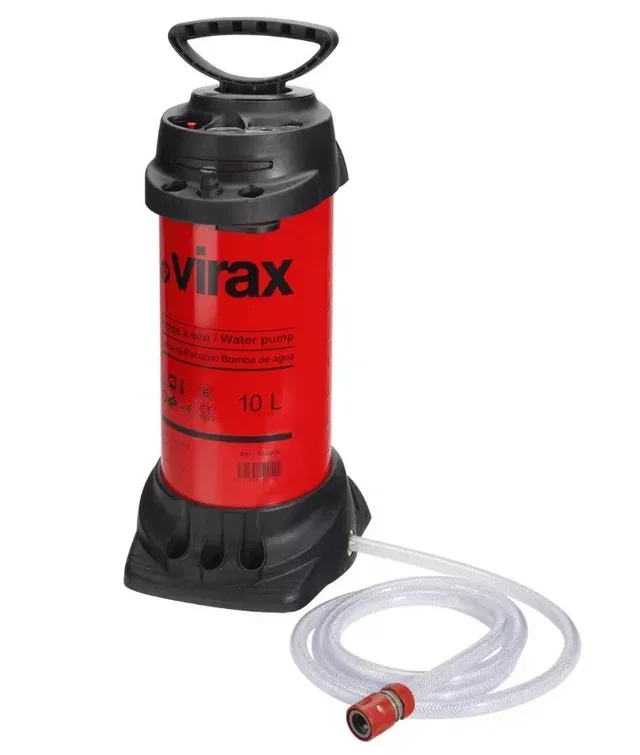 Pompe à eau manuelle VIRAX 10L pour carotteuse V150+ V250 V350
