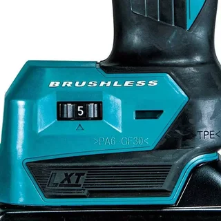 Lijadora de Banda MAKITA DBS180RTJ 18V LXT con 2 Baterías 5.0Ah y Cargador