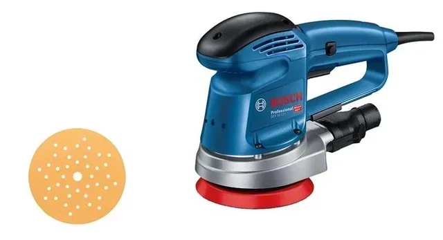 Bosch GEX 34-125 Exzenterschleifer 125mm Profi Elektronische Drehzahlregelung Schleifmaschine