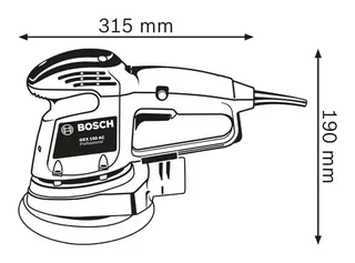 Bosch GEX 34-150 Random Orbit Sander - 0601372800