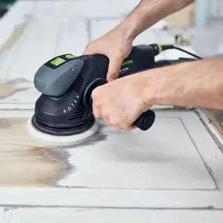 Levigatrice orbitale FESTOOL ROTEX RO 150 FEQ 150 mm 3 in 1 sgrossatura finitura lucidatura utensile elettrico