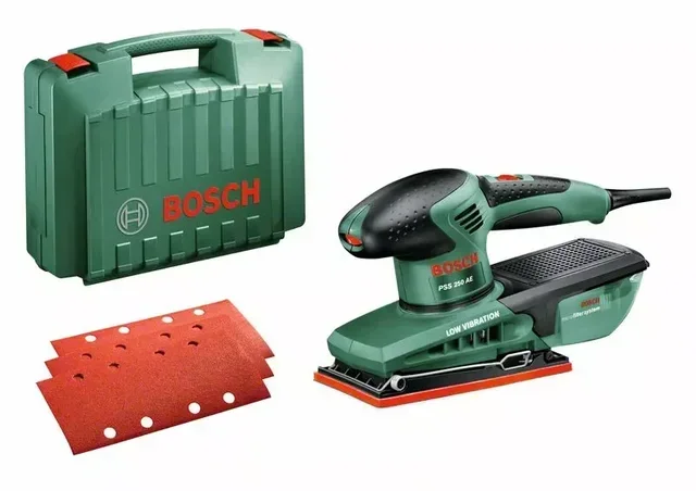 Ponceuse vibrante Bosch PSS 250 AE 250W plateau 93x185 mm