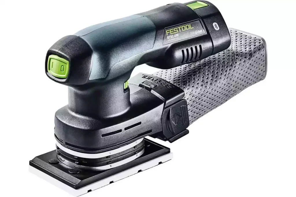 Ponceuse vibrante hybride Festool RTSC 400 18V - 2 batteries 3.0Ah + Systainer