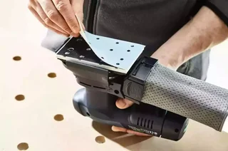 Ponceuse vibrante hybride Festool RTSC 400 18V - 2 batteries 3.0Ah + Systainer