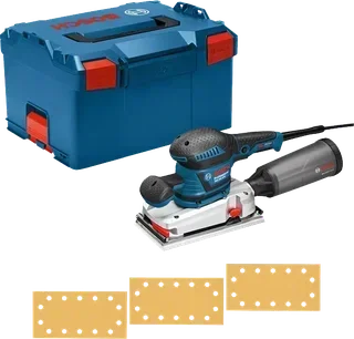 Bosch GSS 280 AVE 380W Professioneller Schwingschleifer mit L-BOXX