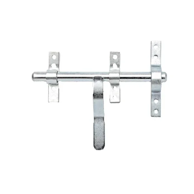 Porte-cadenas BOURG MERMIER zinc blanc Ø 16 mm avec gâche - M-442163