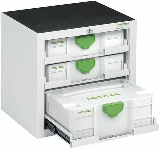 Carro Porta-Systainer FESTOOL SYS-PORT 500/2 con Freno de Bloqueo y Ruedas Giratorias
