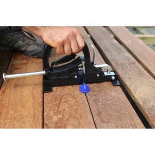 EDMA Press Deck 086555 Enderezadora de Tablas de Terraza - Enderezador de Madera 90-180mm 200kg