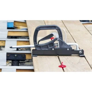 EDMA Press Deck 086555 Enderezadora de Tablas de Terraza - Enderezador de Madera 90-180mm 200kg