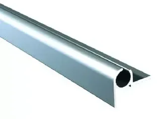 Profil aluminium BB étanchéité joint battement ELTON 224cm - Réf 4501601