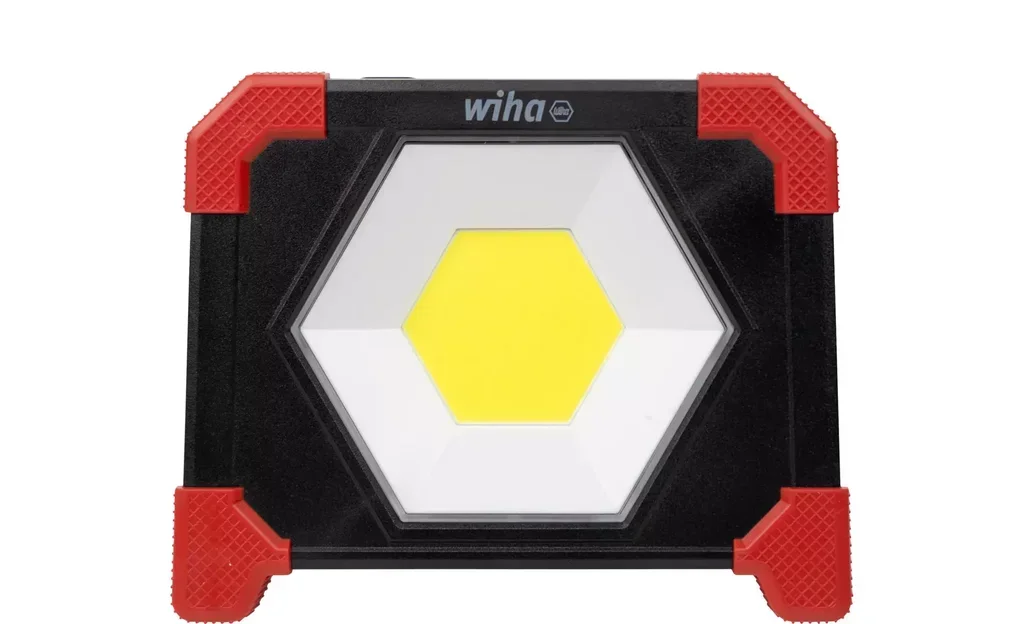 Proiettore LED Wiha 30W 3000 Lumen Senza Fili Cantiere IP54 IK07