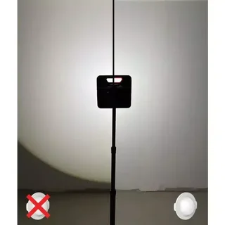 Projecteur LED XXL VIRAX étanche 4000 lumens sur trépied 2m - 262824