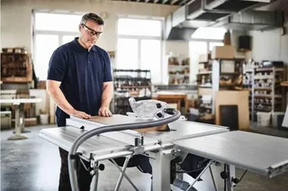 FESTOOL TKS 80 Extension Table 575825 - 580mm Support Surface for Precision Machining of Long Workpieces