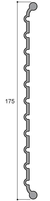 Joint anti-pincement doigt intermédiaire gris 2 ml pour porte